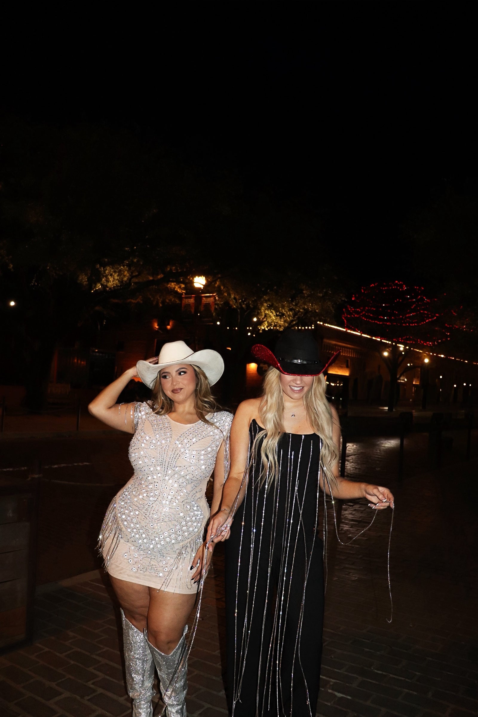 Delta rhinestone jumpsuit