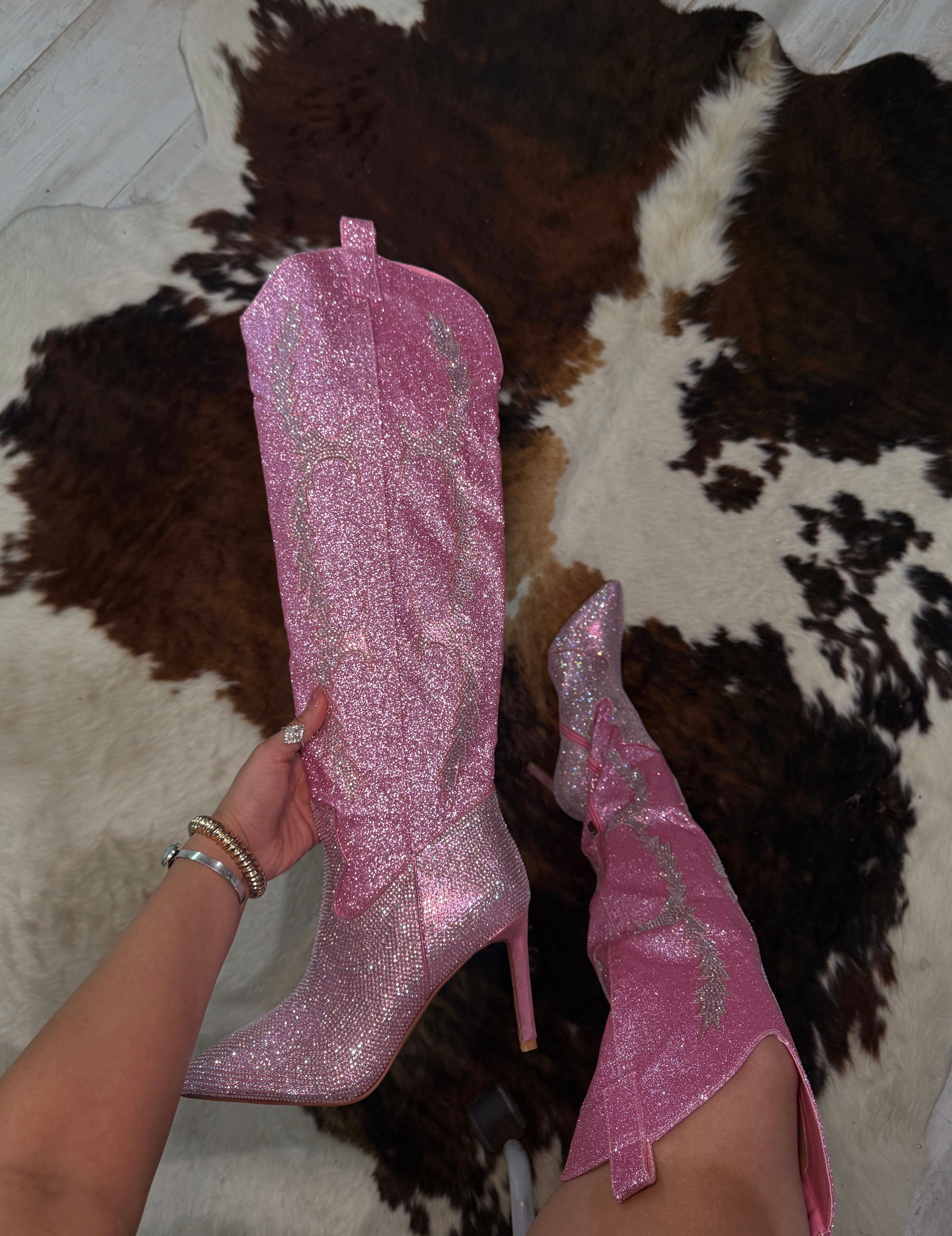 Western Barbie boots