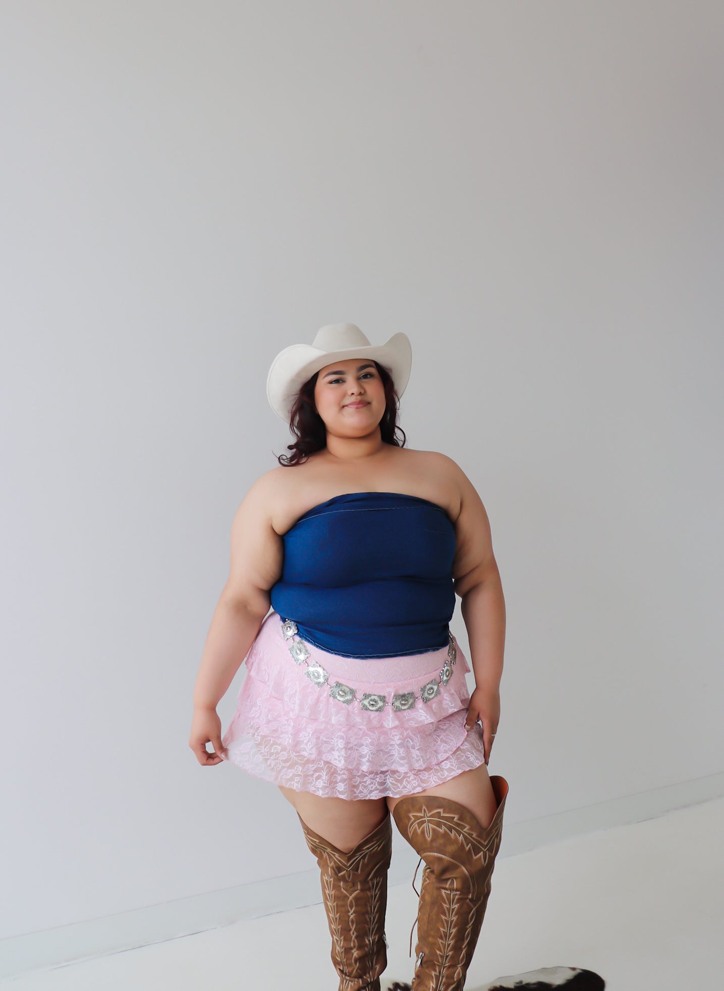 Sabrina Lace skirt | PLUS