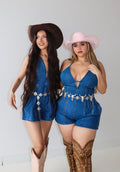 Blue Jean Babe romper