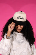 Kiss me Cowboy trucker hat